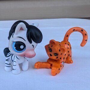 LPS Littlest Pet Shop Zebra #392 Vintage 90's Leopard